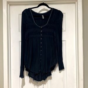 Free People long sleeve blouse